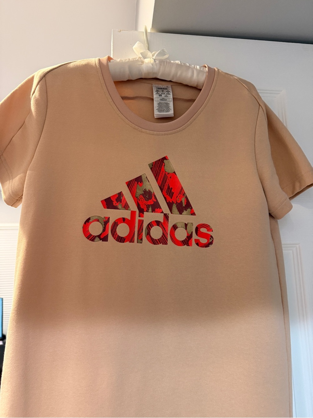 adidas Peach Crewneck Tee - Picture 2 of 4